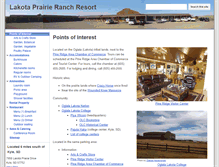 Tablet Screenshot of lakotaprairie.com